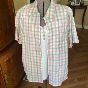 NWT, Palm Beach Garden pattern, two piece set size 16 W by Alfred Dunner